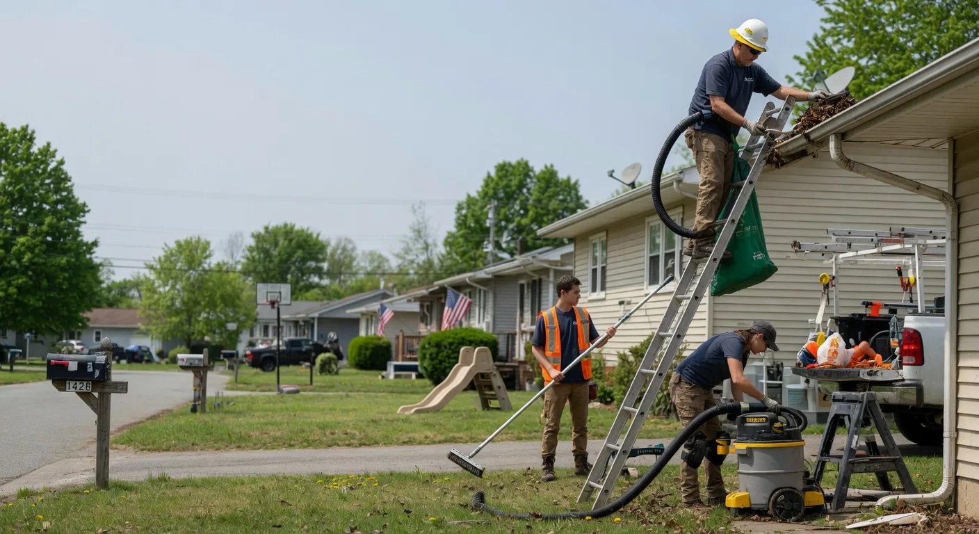 Gutter Installation in Illiopolis, IL near me